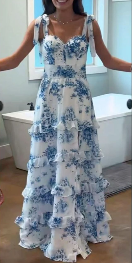 Elegant Evening Dress Chiffon Split Formal Dresses