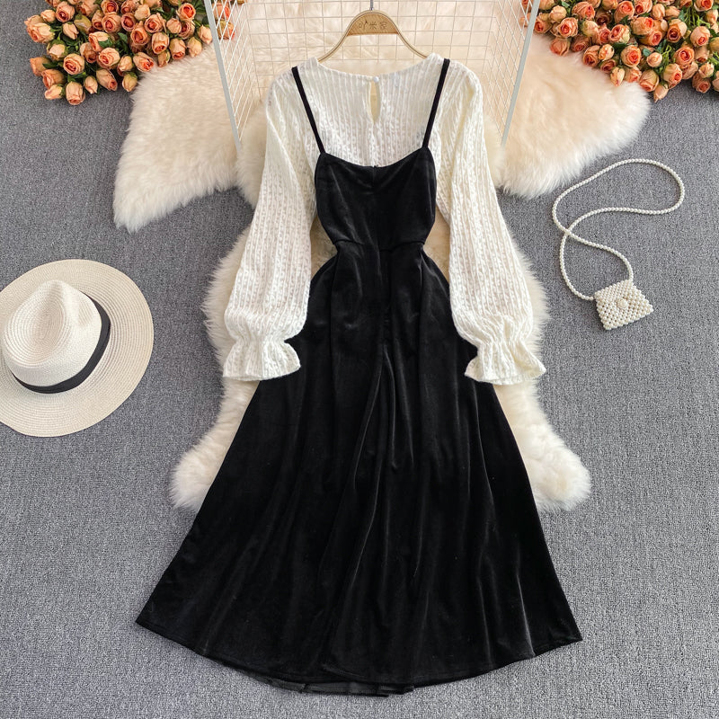 Lovely Two-Piece Dress A Line Fashion Dress 10966