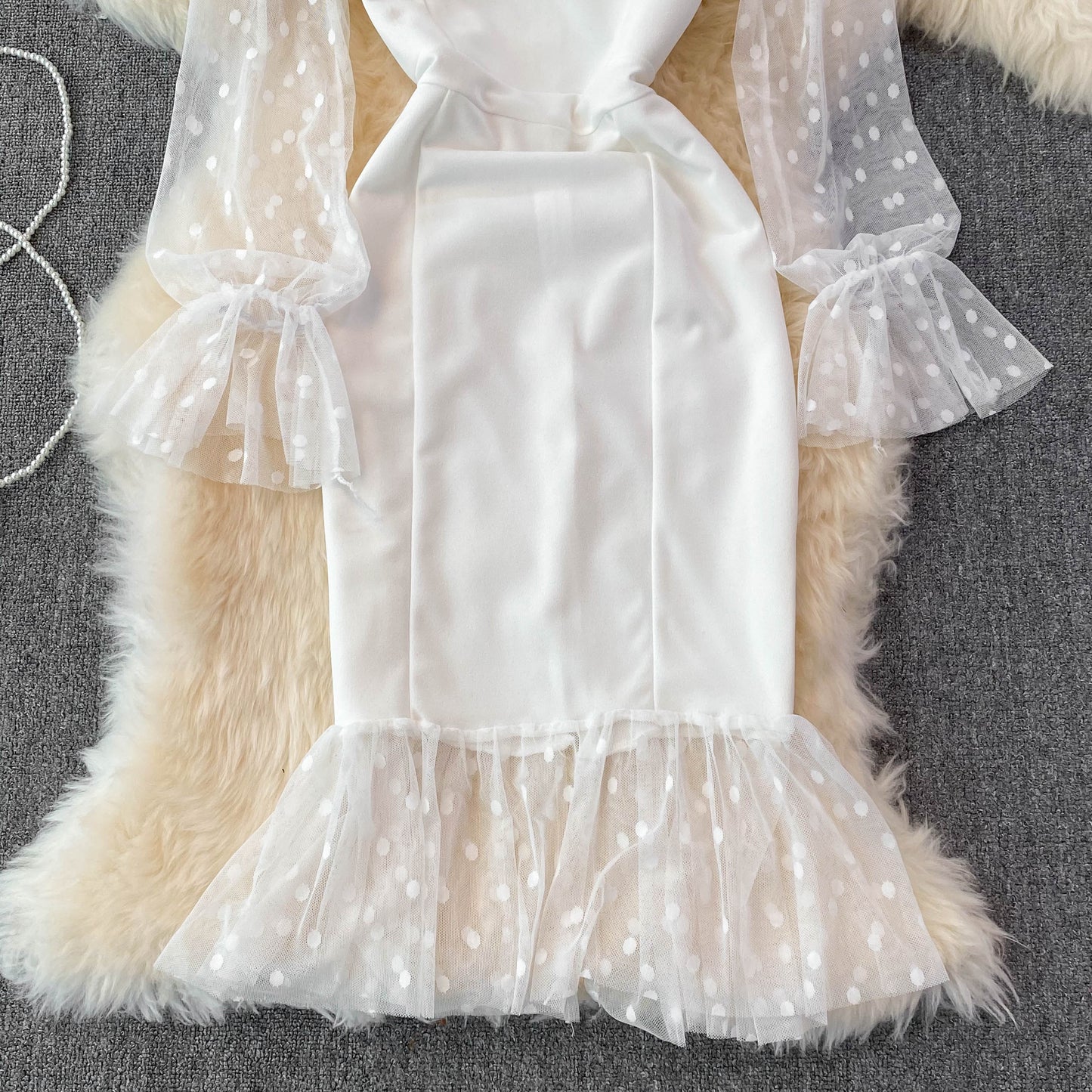Sexy Long Sleeve Short Dress Fashion Dress 10914