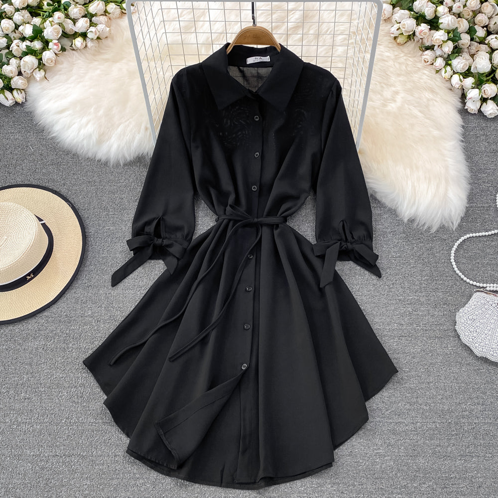 Cute Chiffon Short A Line Dress Fashion Dress 10706