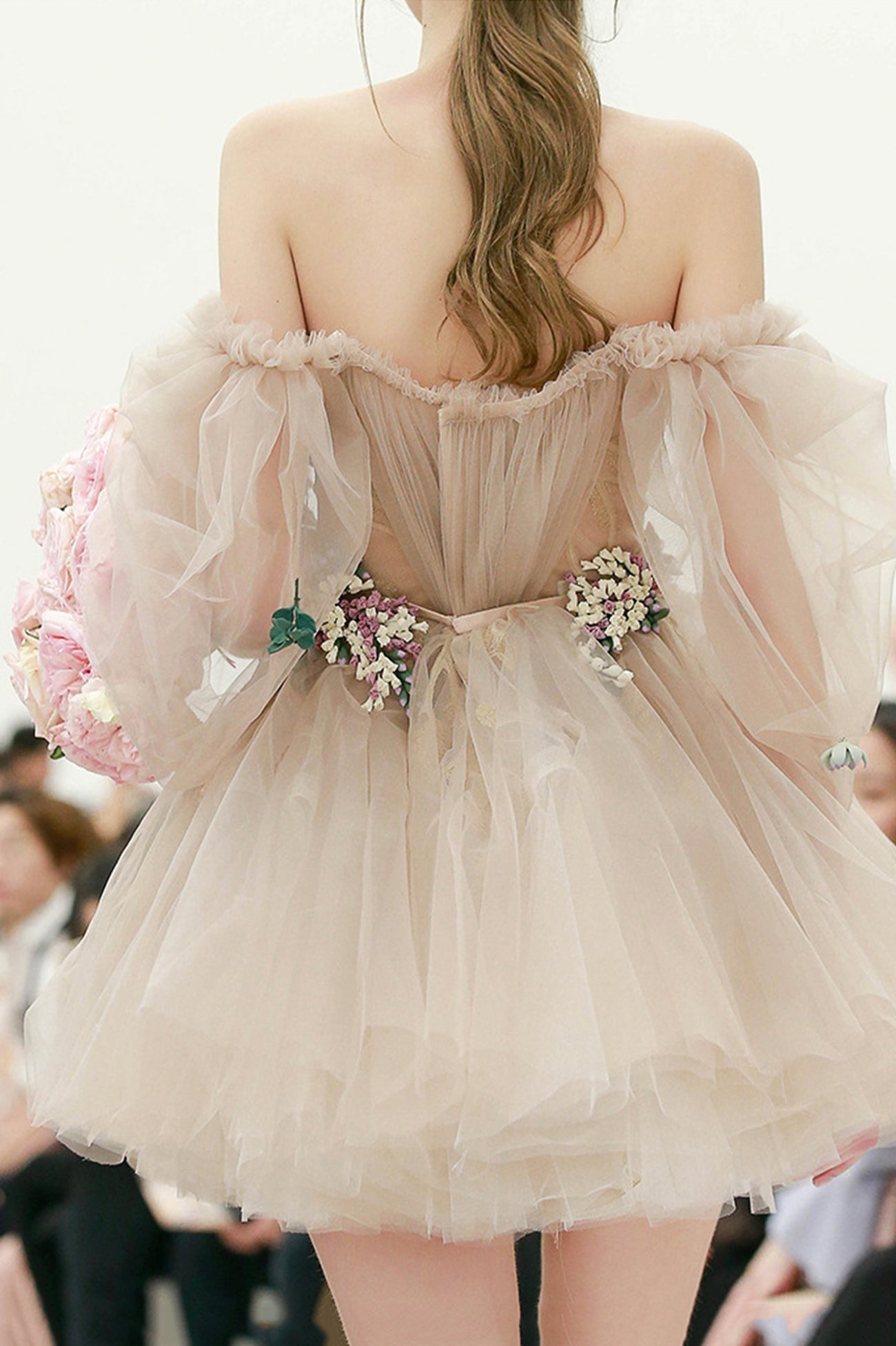 Cute tulle lace short prom dress homecoming dress 10346