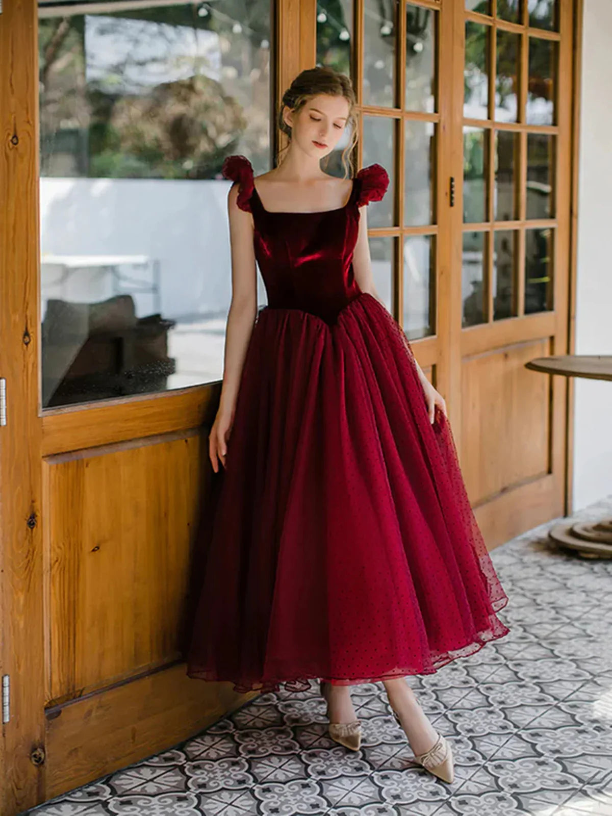 CUTE A LINE SHORT PROM DRESS CUTE EVENING DRESS gh1130