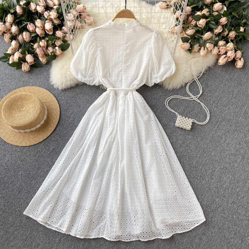 Cute Cutout A Line Dress Fashion Dress 10665