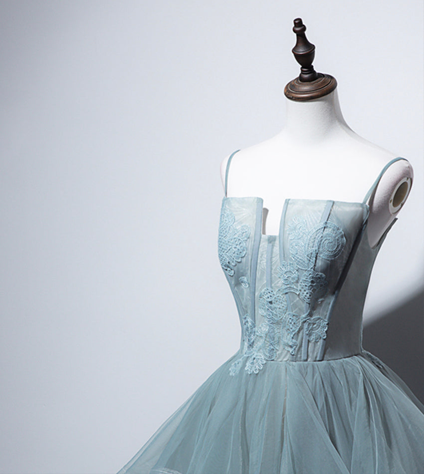 A line tulle lace long ball gown dress formal dress 8548