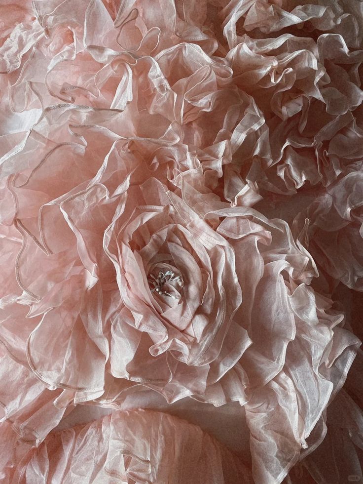 Pink Rose Flower Sweetheart Neck Ball Gown Lace Organza Prom Dress Birthday Dress SH3635