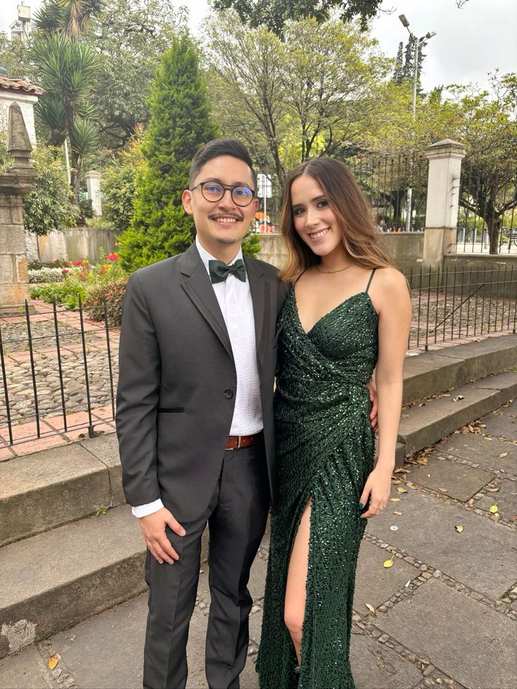 Green sequin Long sexy party prom evening dress fg5756