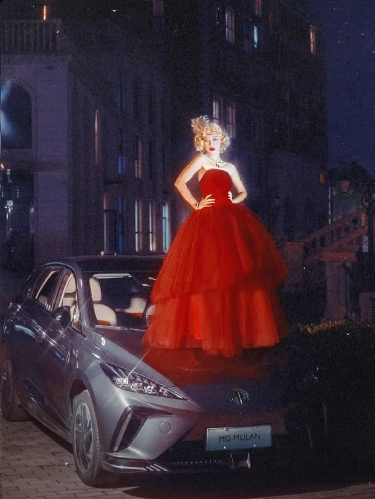 Red A Line Tulle Strapless Prom Dresses Party Evening Dress cg25459