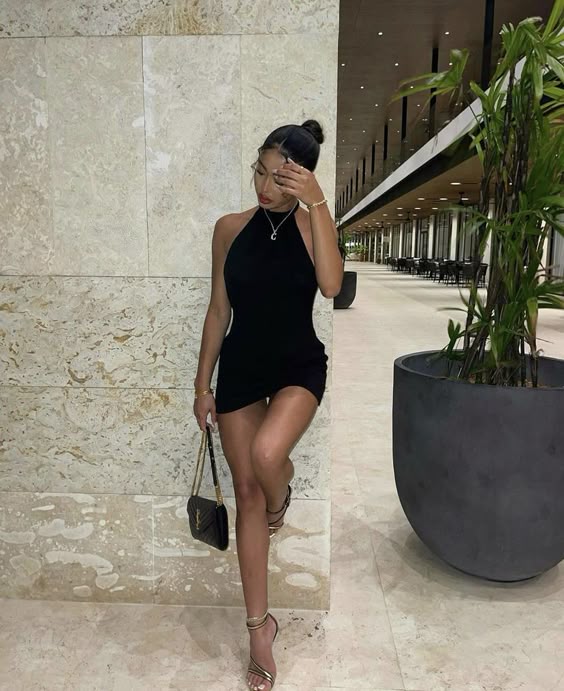 Black Sheath Casual Party Gown Homecoming Dress cg25168