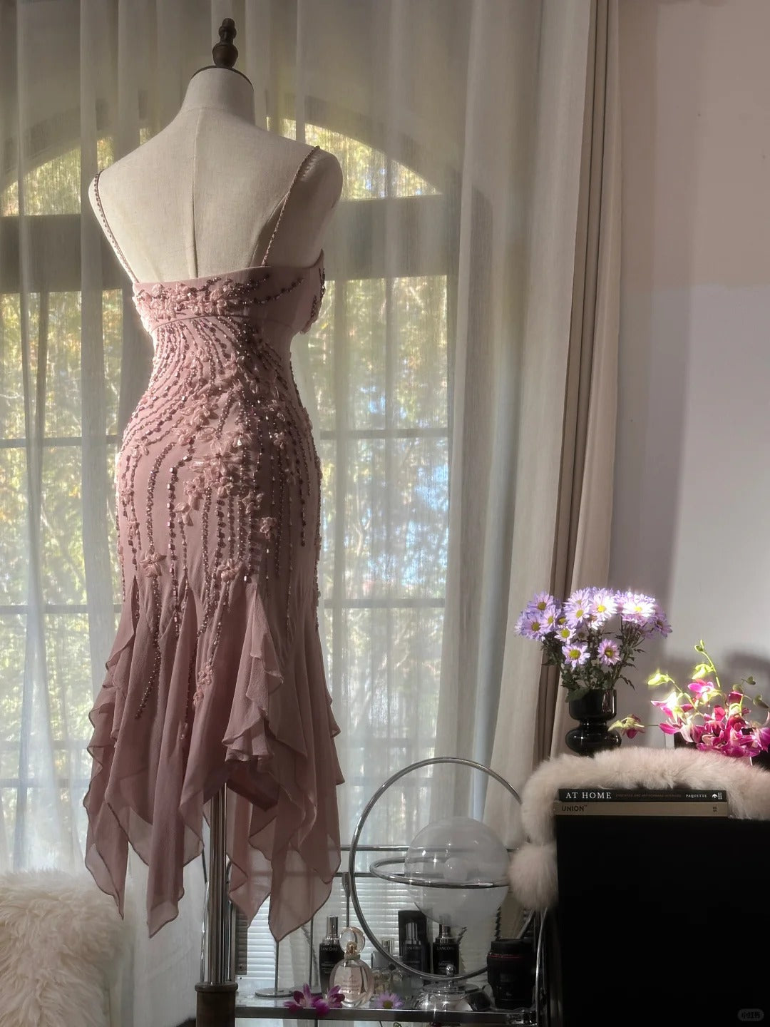 Pink Short Party Dress Short Evening Dress cg25511