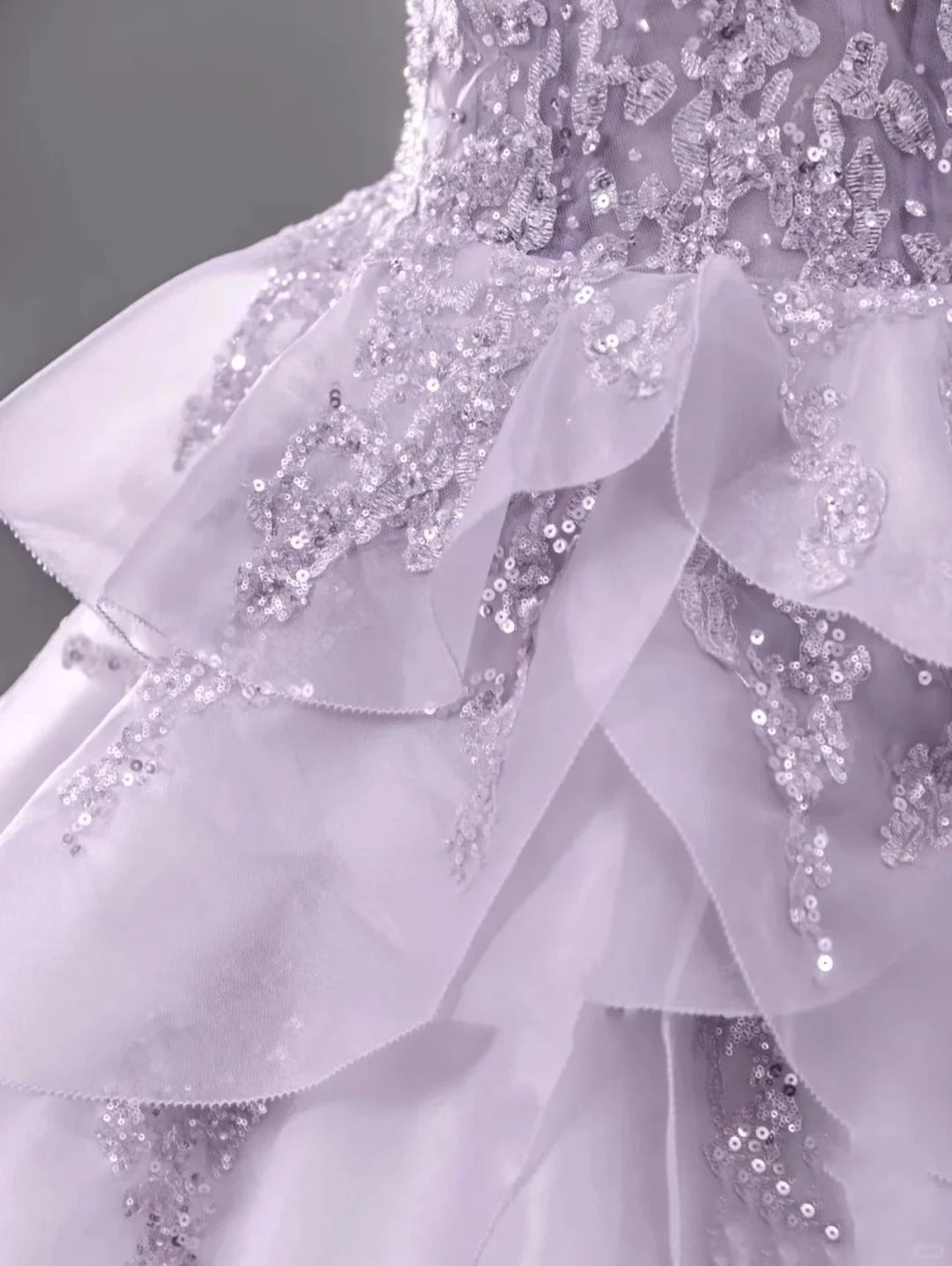 A Line Off The Shoulder Lilac Prom Dresses Long Evening Dress cg25449