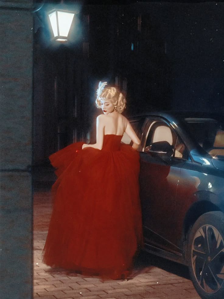 Red A Line Tulle Strapless Prom Dresses Party Evening Dress cg25459