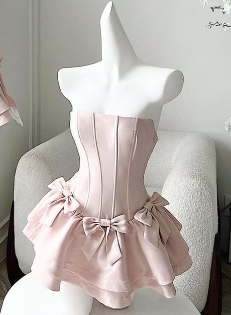 Simple Strapless Sleeveless Satin A-Line Mini Homecoming Dress fg6041