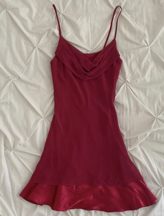 Fashion Burgundy Dress Women Sexy Spaghetti Strap Short Prom Dresses fg5968