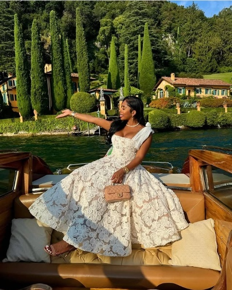 A Line White Prom Dress, Evening Party Dress For Women fg7445