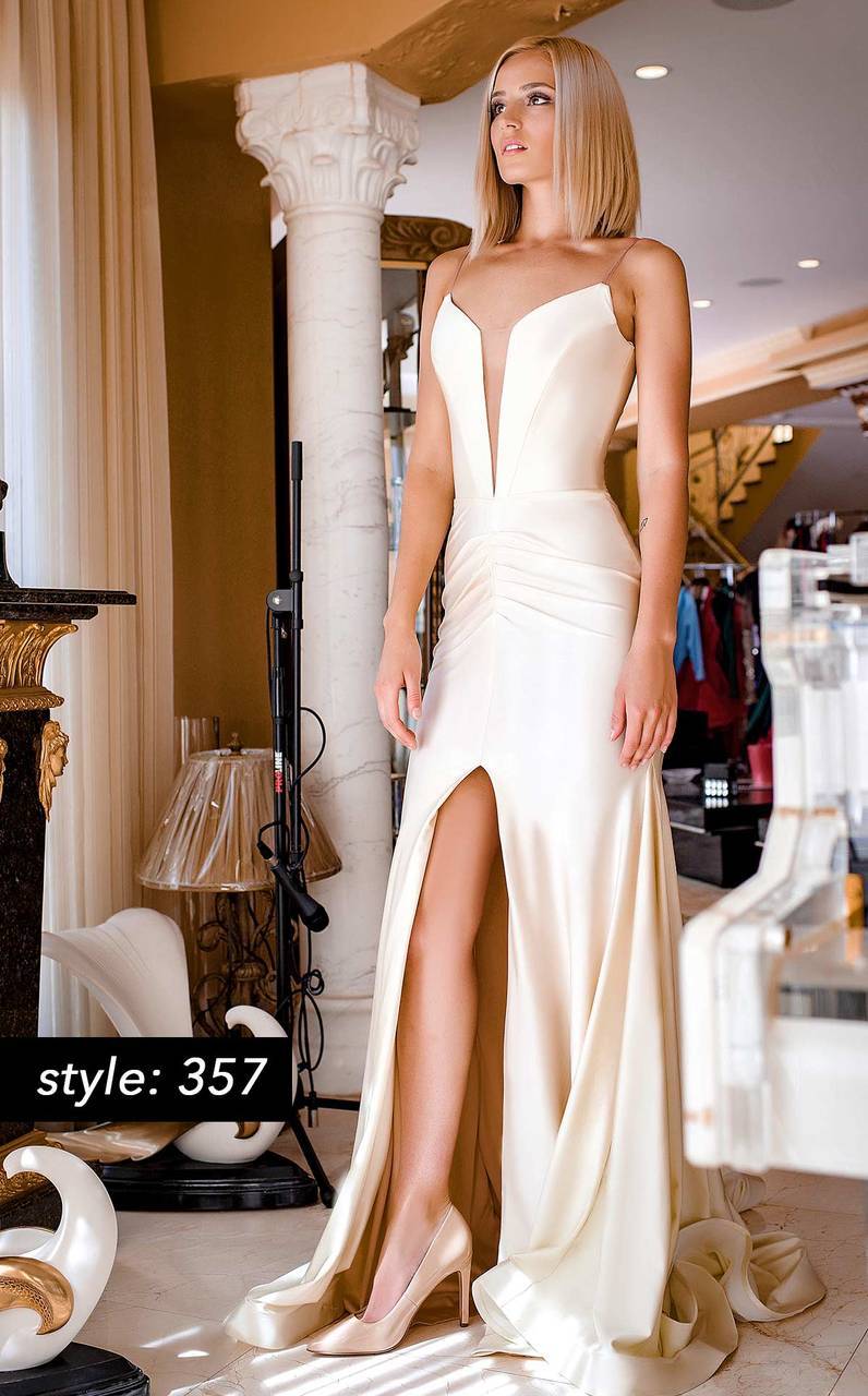 Vestido de fiesta largo de satén negro sencillo, vestido de noche negro TP42