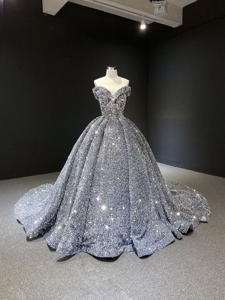 Silver/Red/Green Shiny Gorgeous Sequined Long Prom Dress Evening Dress Off Shoulder Adult Ceremony Dress gh3128