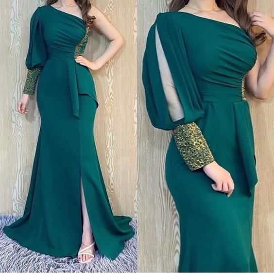 Graduation dress Green Prom Dresses Formal Wedding Evening Party Dresses For Graduation fg2864