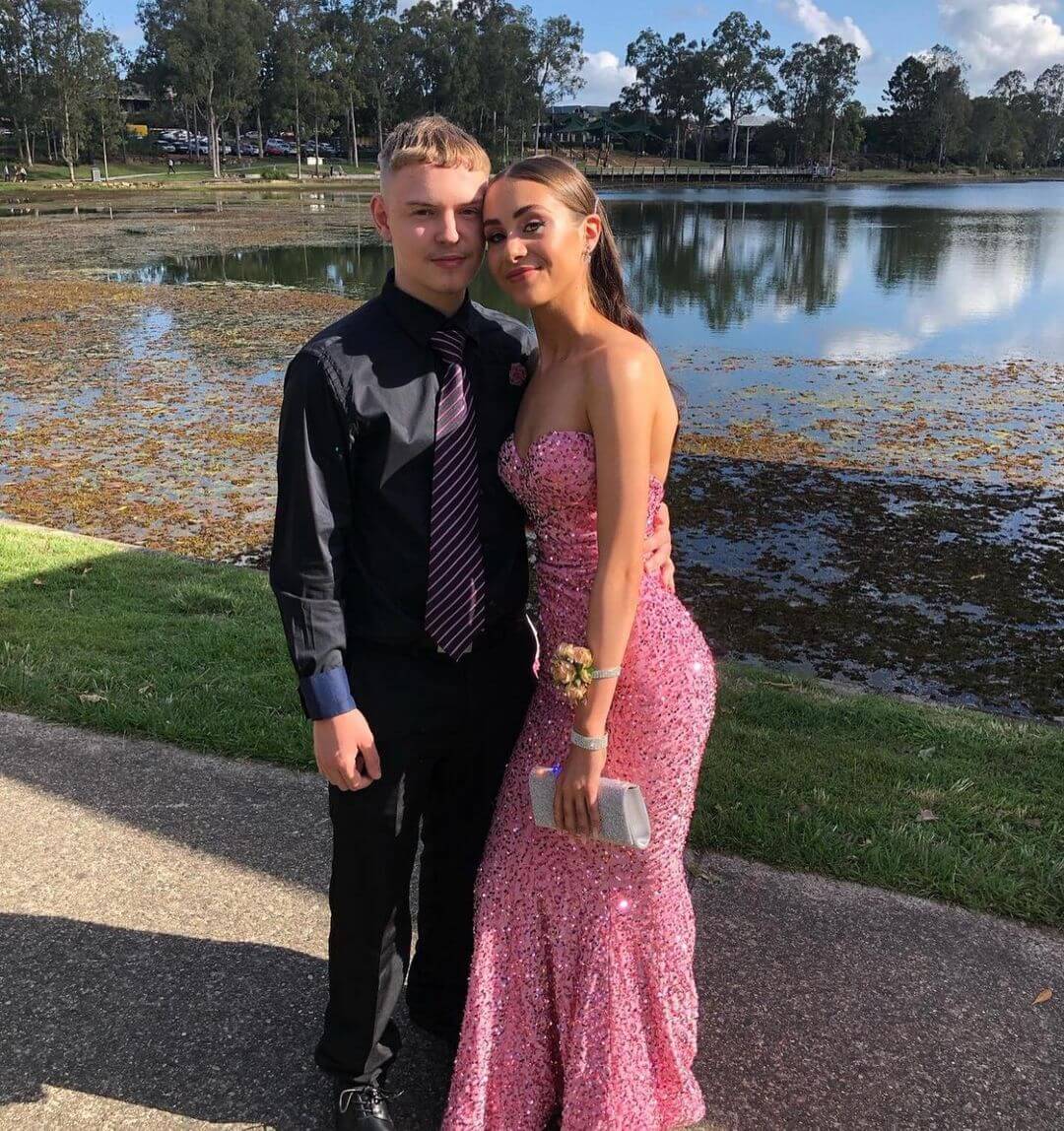 Vestido de fiesta de sirena rosa de lujo, vestido de gala para ocasiones especiales