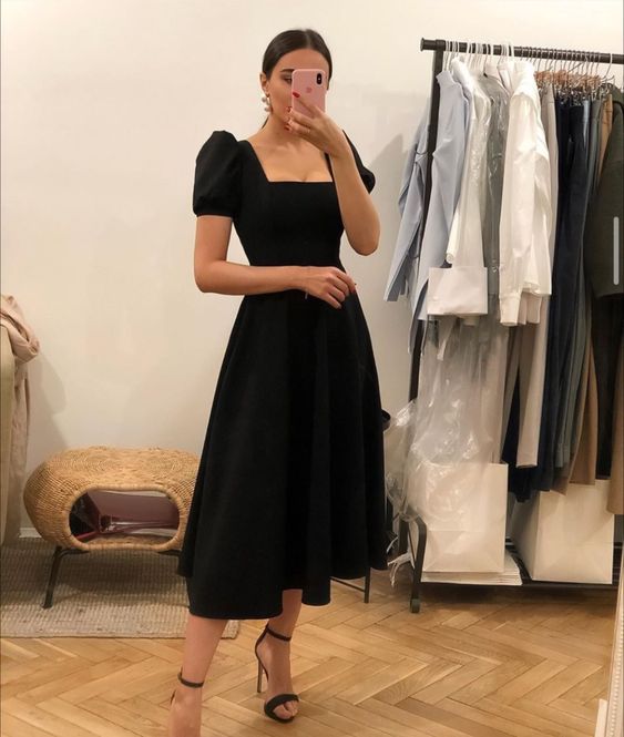 Black Prom Dress, Fashion Prom Dresses fg1459