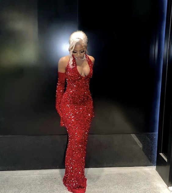 sequins prom dresses, red prom dresses, mermaid prom dresses fg1911