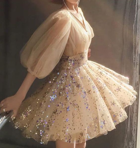 Lovely Short Cocktail Dress, Homecoming Dress Party Dress fg1643