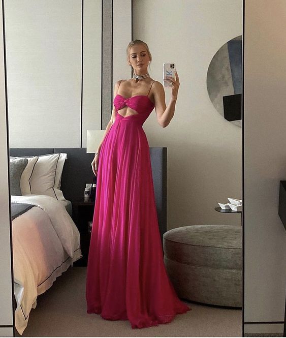 Vestido de fiesta largo para mujer, sexy, elegante y sencillo.