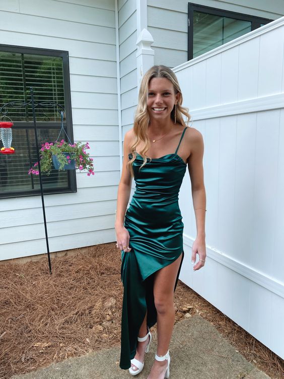 long prom dresses green evening dresses cg24865