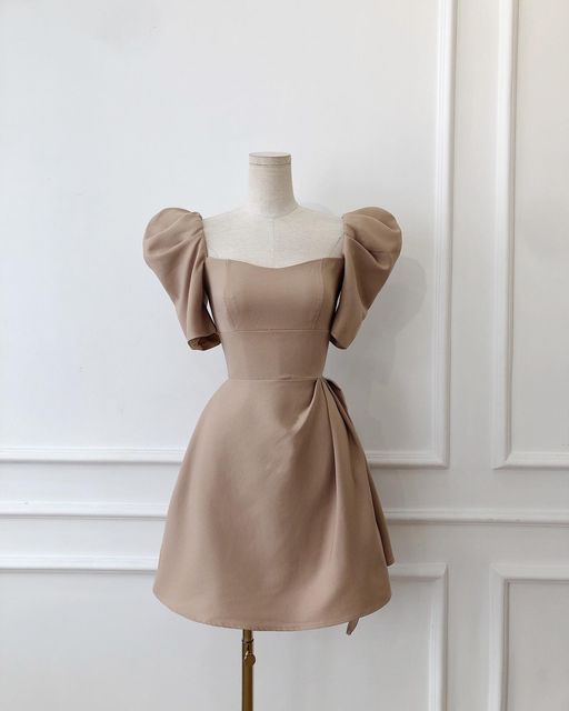 A-Line Short Party Dress Homecoming Dress fg5365