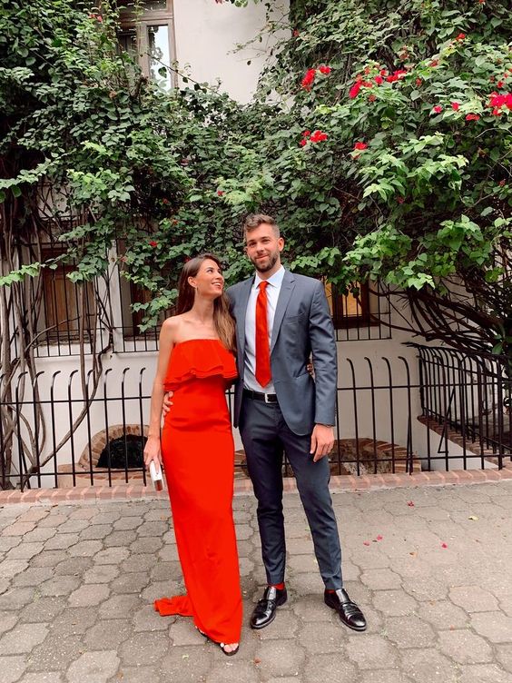 Red Prom Dress Long Formal Evening Gowns fg4502