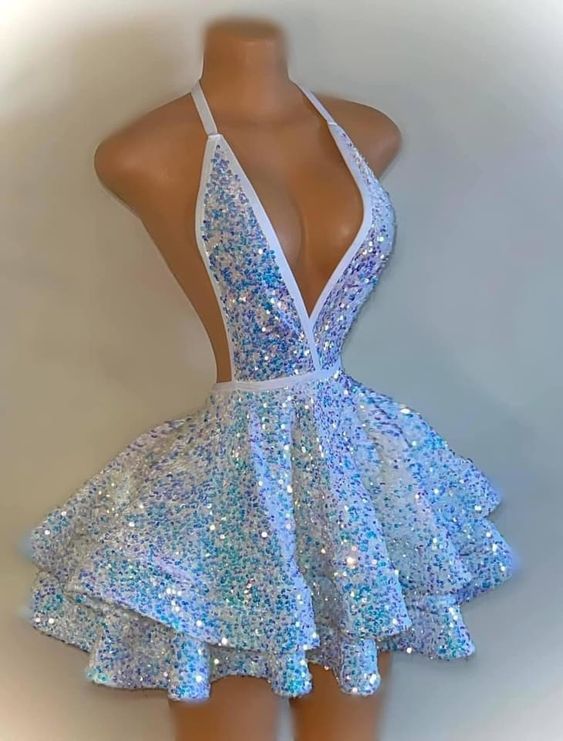 Sparkly Prom Dresses Short, Glitter Sequin Prom Dresses, 2025 Fashion Birthday Party Dresses Cute Homecoming Dresses fg5286