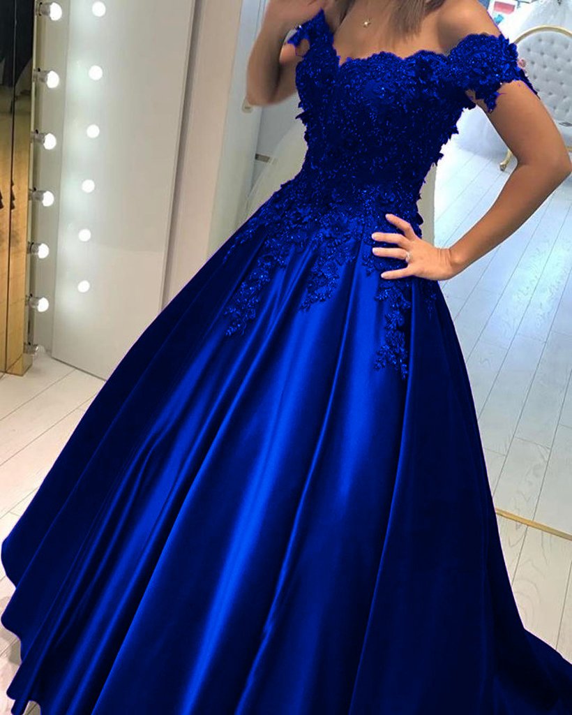 Elegantes vestidos de fiesta con escote en V, hombros descubiertos, encaje y cuentas, vestidos de noche largos hasta el suelo
