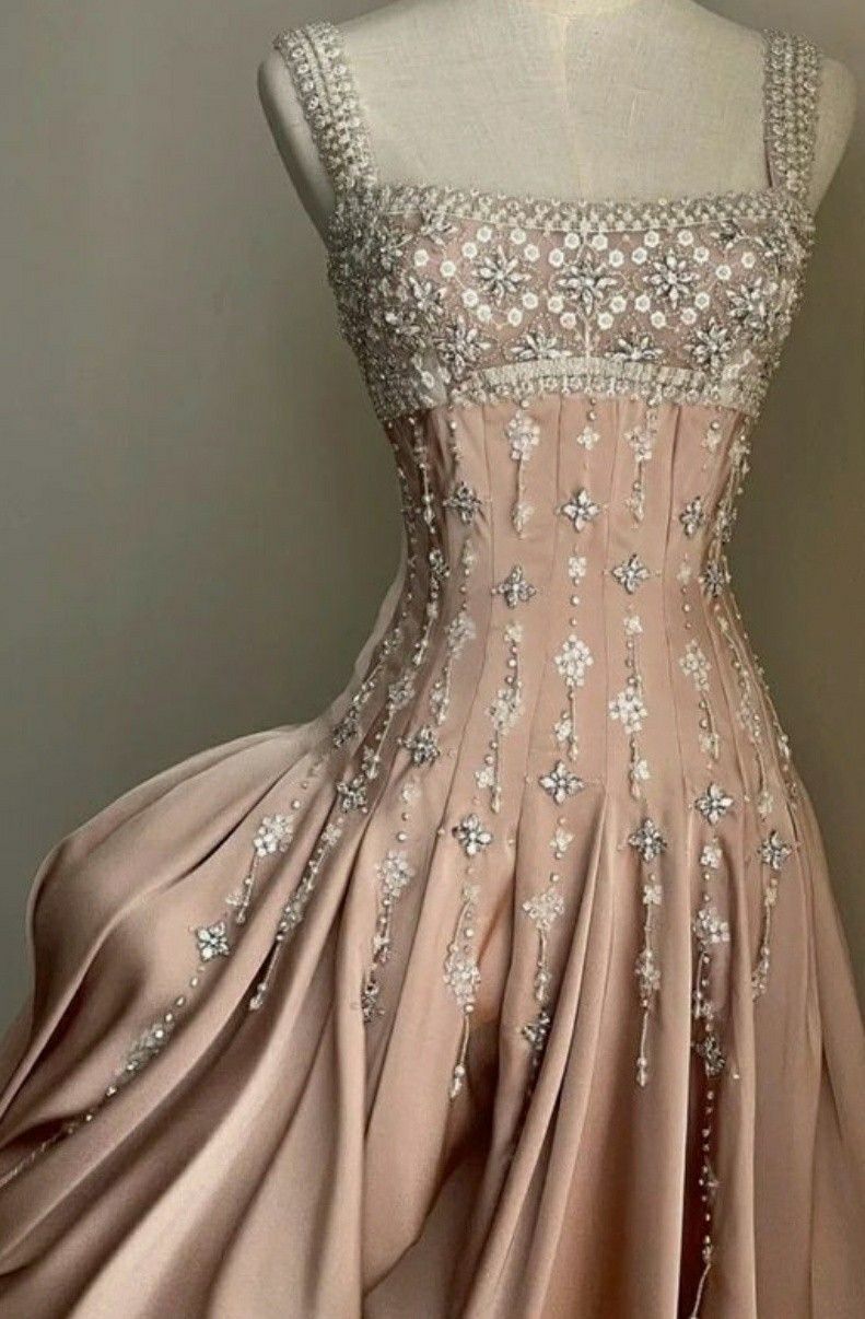 shopuniqlos-Pink Gorgeous Exquisite Beaded Short Satin Homecoming Dress Birthday Dress gh5306