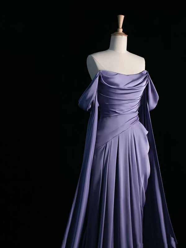 Vestidos de fiesta de satén de lujo, vestidos de noche para boda, vestidos de fiesta