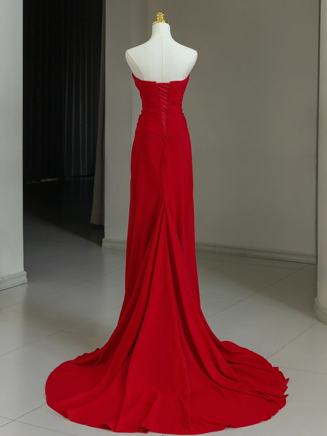Vestido de novia modesto, con hombros descubiertos y mangas cortas de tul, elegante, DH1134