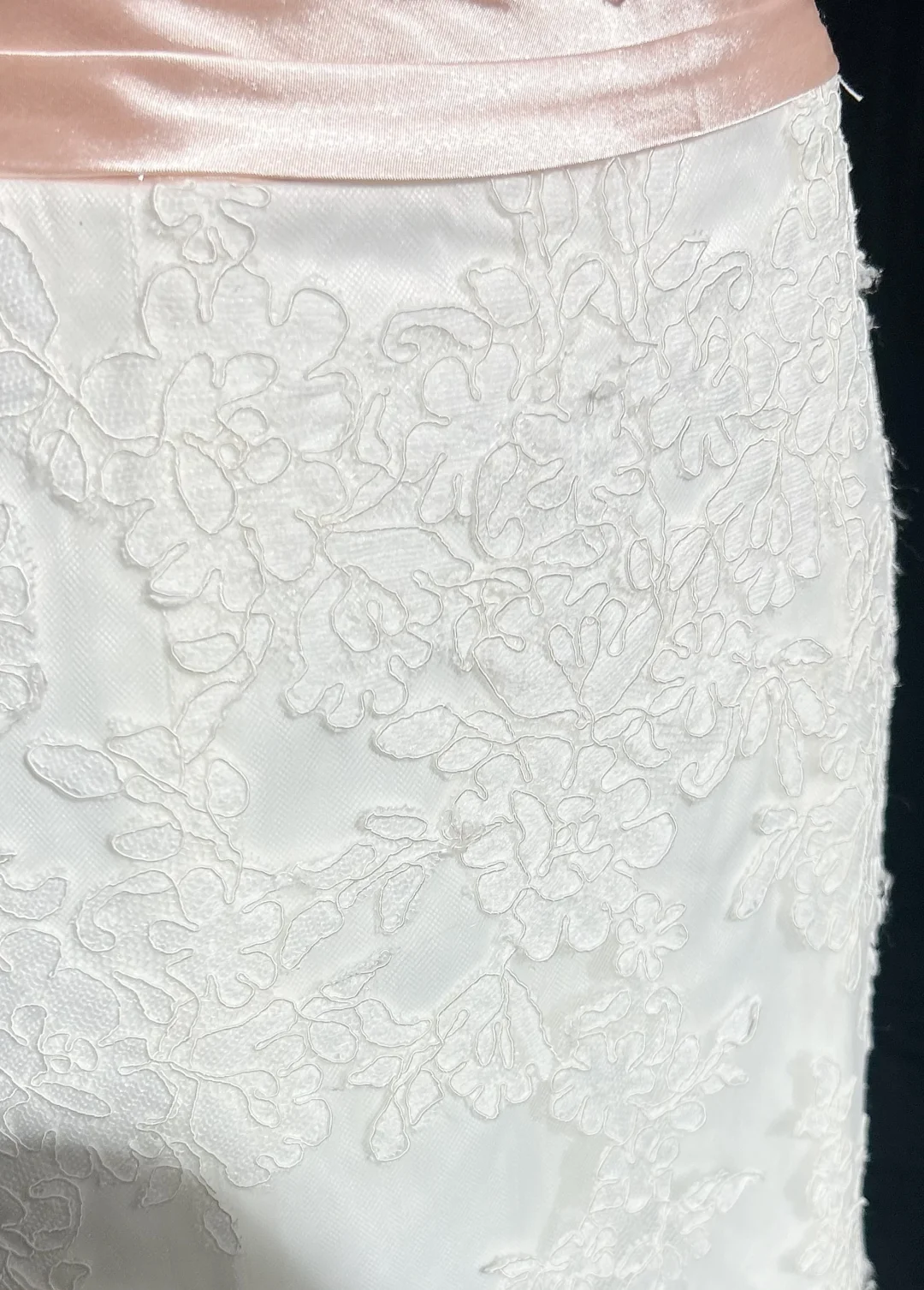 Vestido de novia clásico de sirena, sin tirantes, blanco, con encaje, largo, años 70, vestido de novia vintage, DH1267