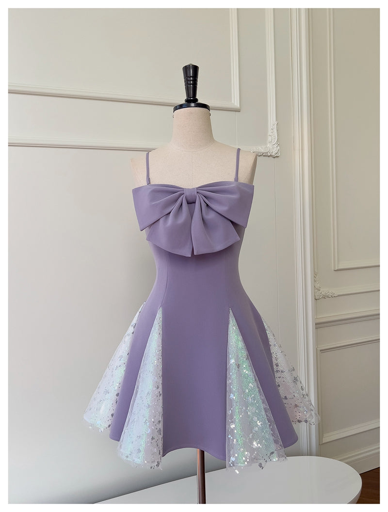 Pretty A Line Spaghetti Straps Corset Back Grad Dress Inspo Short Mini Formal 8th Grade Homecoming Dresses High School Hoco Court Dress Graduation Dress Hoco Outfits DH1907