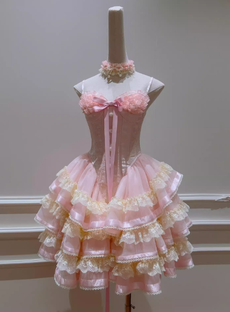 Modest Ball Gown Spaghetti Straps Sleeveless Lace Grad Dress Inspo Short Mini Formal 8th Grade Homecoming Dresses High School Hoco Court Dress Graduation Dress Cocktail Gown Birthday Outfits D1938