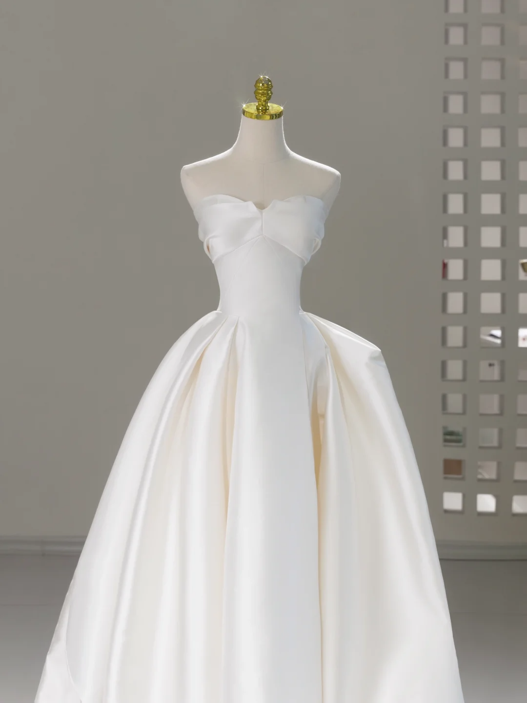 Vestido de novia atemporal, vestido de fiesta, escote corazón, satén blanco, largo, estilo bohemio, modesto, DH2059