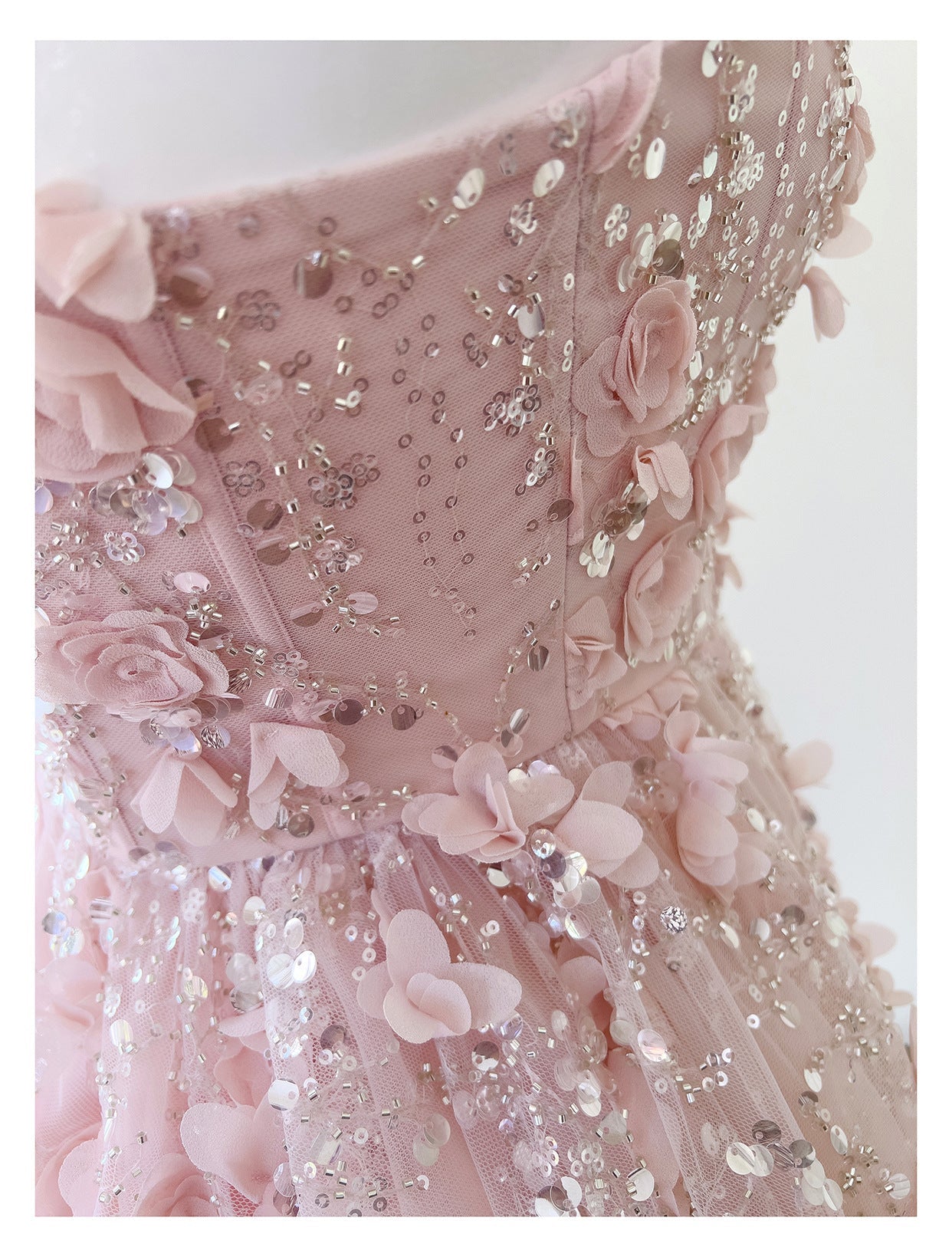 Modest A Line Spaghetti Straps Pink Sequin Formal 8th Grade Homecoming Dresses Middle School Short Birthday Gowns Graduation Dress Hoco Outfits DH2104