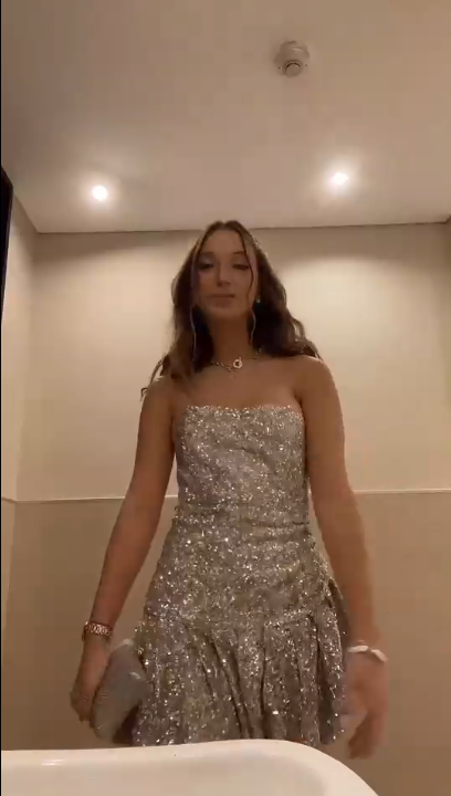 Vestido corto de fiesta formal plateado con lentejuelas, sin tirantes y corte modesto, para escuela secundaria, para 18 cumpleaños, graduación, cóctel, DH2228