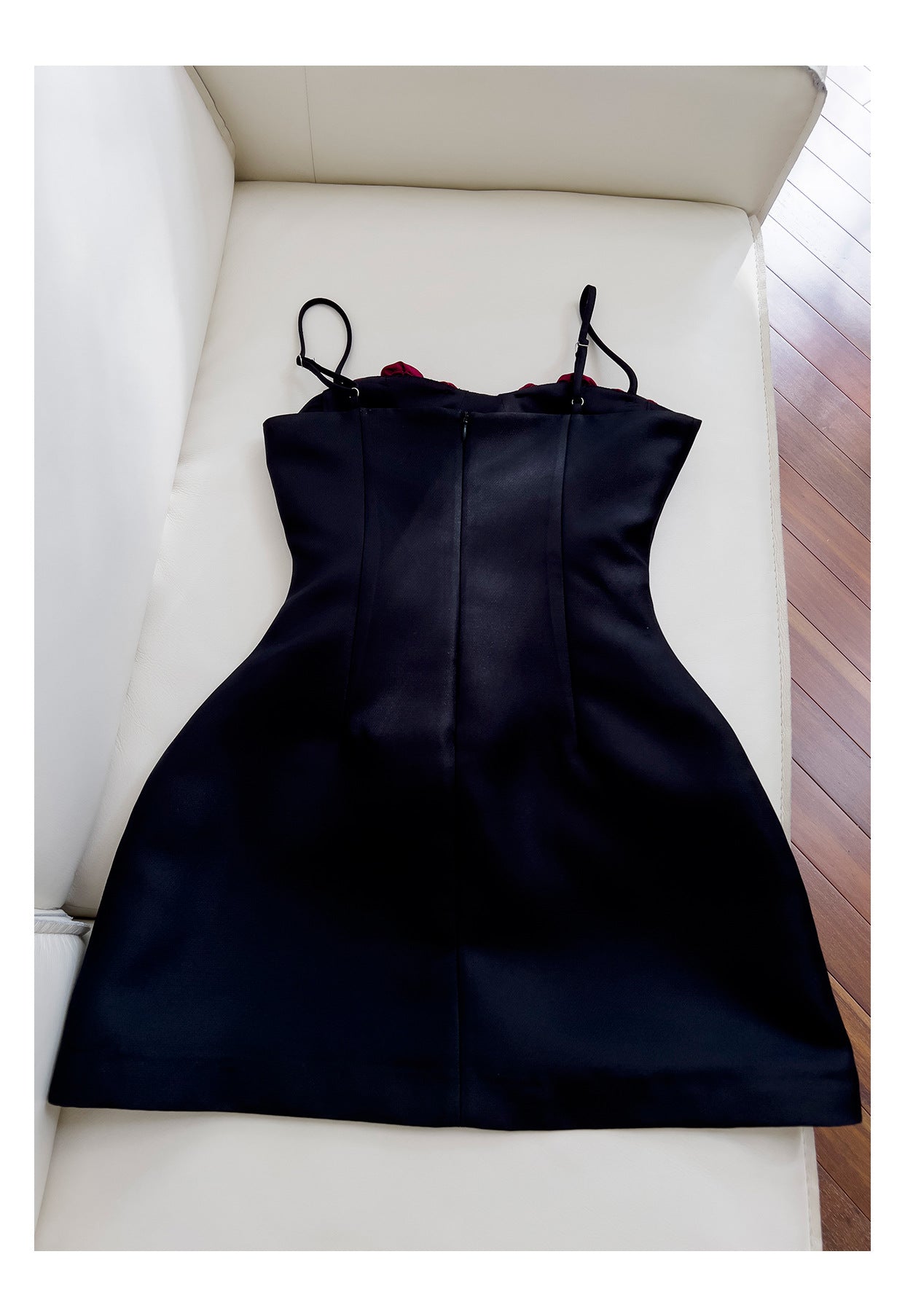 Hermoso vestido de fiesta con tirantes finos, vestido negro corto, vestidos formales de bienvenida para secundaria, atuendos cortos para 21 cumpleaños, vestido de graduación, mini vestidos de cóctel DH2305