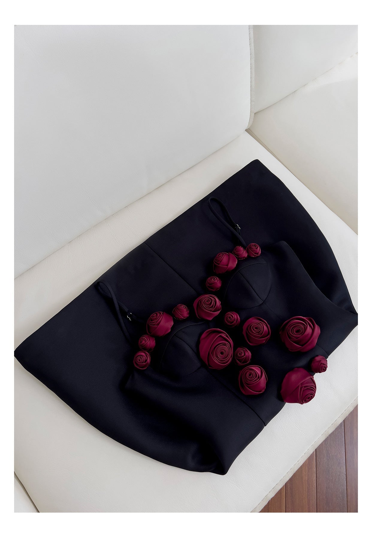Hermoso vestido de fiesta con tirantes finos, vestido negro corto, vestidos formales de bienvenida para secundaria, atuendos cortos para 21 cumpleaños, vestido de graduación, mini vestidos de cóctel DH2305
