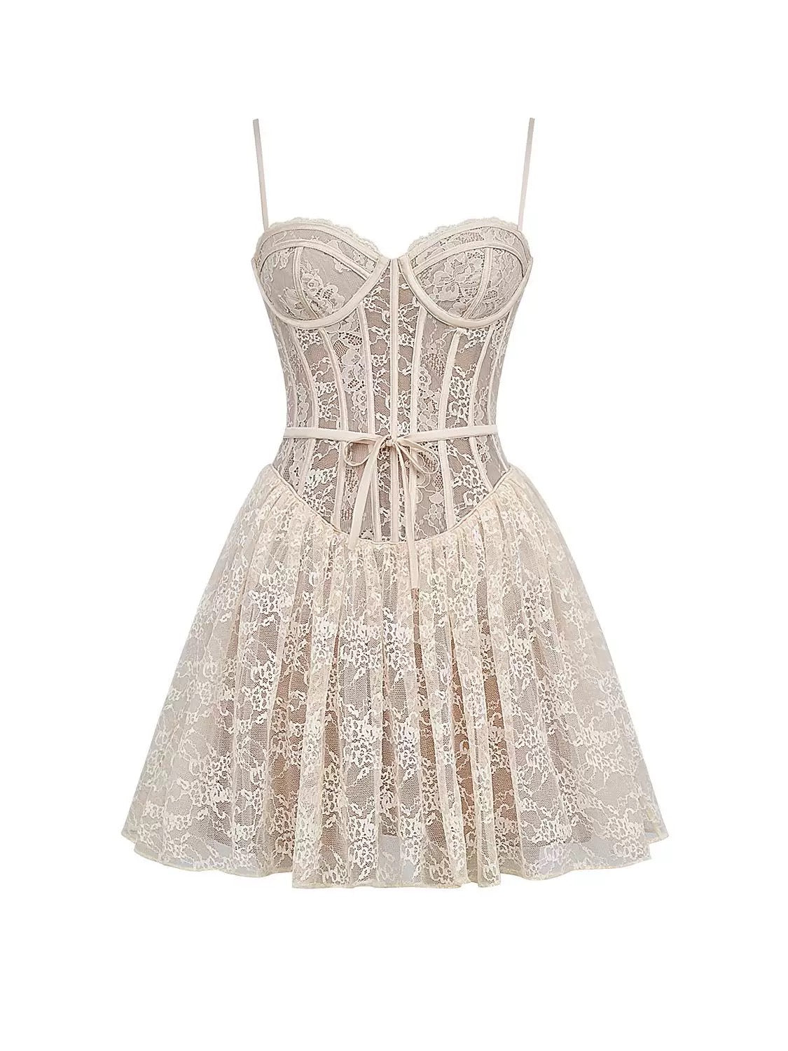 Hermosos vestidos formales de fiesta de bienvenida con corte A y tirantes finos de encaje blanco, vestidos cortos para 16 cumpleaños, vestidos de graduación, mini vestidos de cóctel DH2479