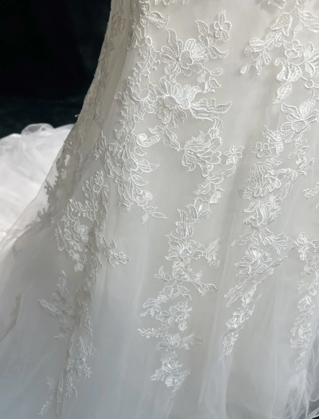 Vestido de novia vintage de los años 50 y 40, corte sirena, escote redondo, encaje, blanco, largo, DH545