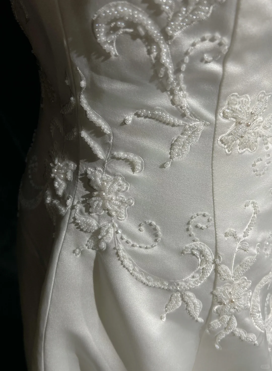 Vestido de novia retro de los años 50 y 40, corte A, escote cuadrado, satén blanco, largo, DH547