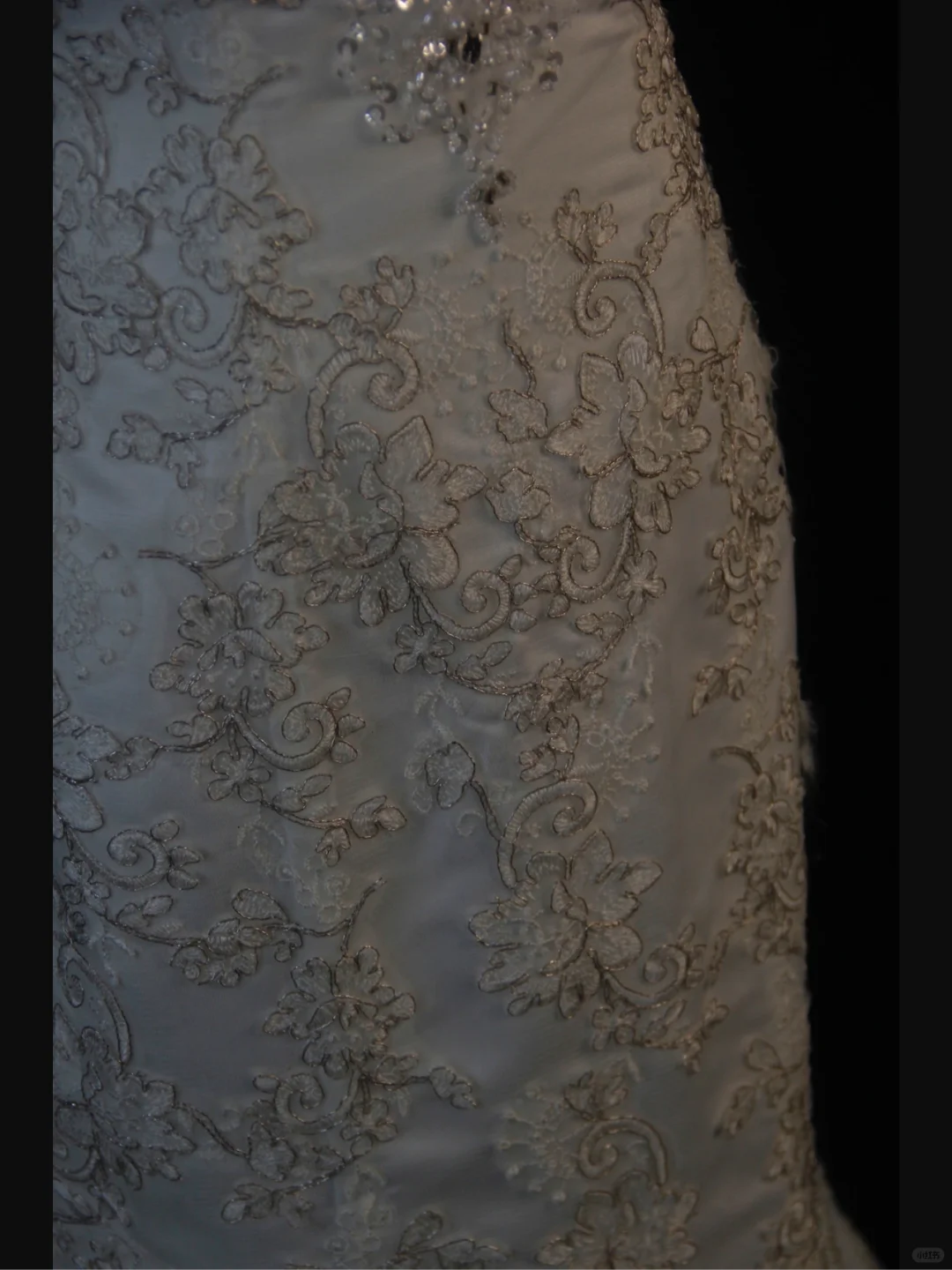 Vestido de novia vintage de los años 70, corte sirena, escote en V, encaje blanco, largo, elegante, DH578