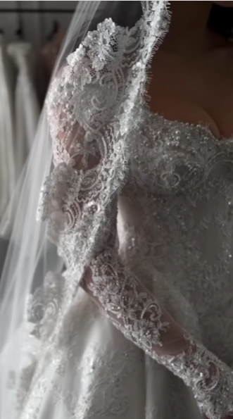 Elegante vestido de novia, vestido de fiesta con hombros descubiertos, encaje blanco, vestidos de novia minimalistas DP1620