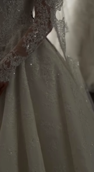 Elegante vestido de novia, vestido de fiesta con hombros descubiertos, encaje blanco, vestidos de novia minimalistas DP1620