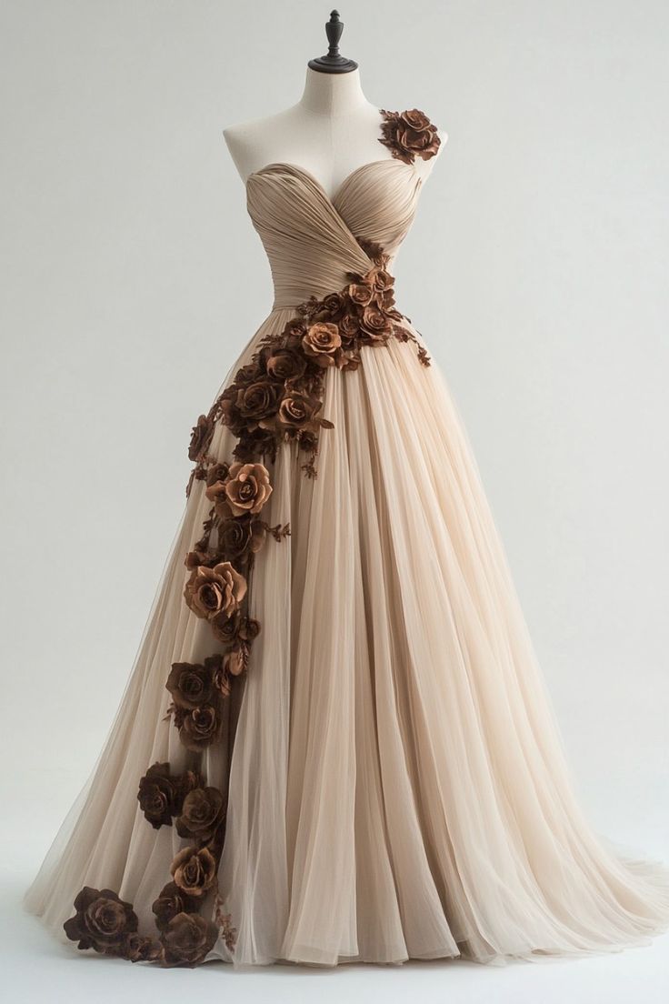 Elegante vestido de quinceañera con escote en forma de A y apliques de tul, vestido de fiesta largo, vestido de novia ED01491