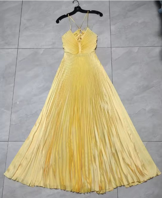 Vestido de fiesta verde bosque sin espalda para fiesta en la piscina de Las Vegas💚 Vestido de noche glamoroso de gasa para ocasiones especiales ED01530